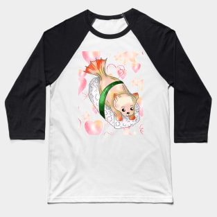 I love sushi cute dogfish Baseball T-Shirt